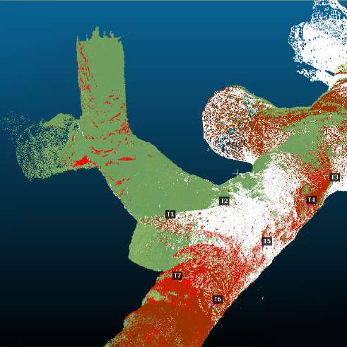 Объединение данных 3D-сканирования