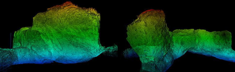 3D модель выемки и засыпки