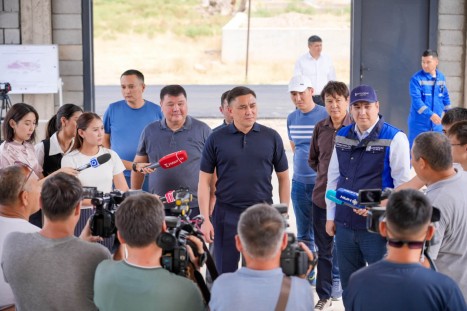 Аким города Шымкент Габиту Сыздыкбеков