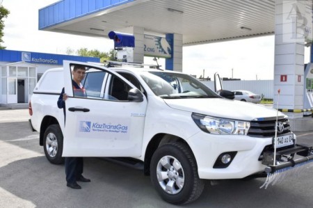 Авто для поиска утечек метана