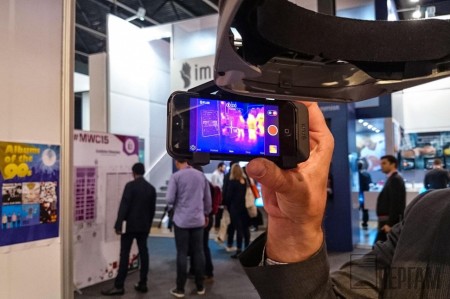 Тепловизор в шлеме виртуальной реальности