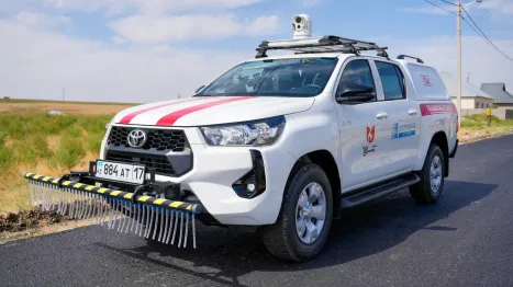 Мобильная лаборатория для поиска утечек газа