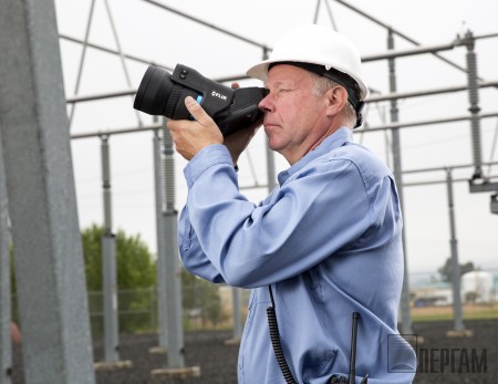 Обследование ЛЭП тепловизором FLIR T1020