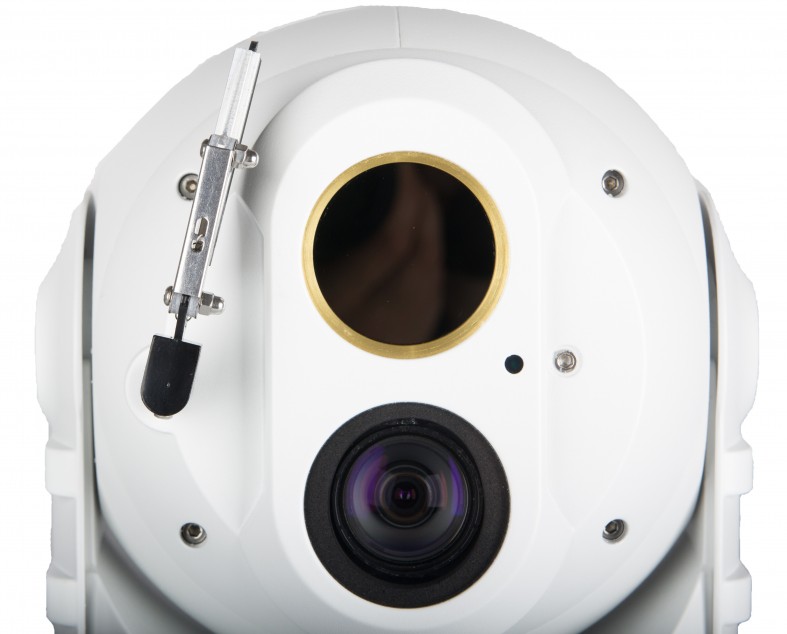 Поворотный тепловизор с видеокамерой