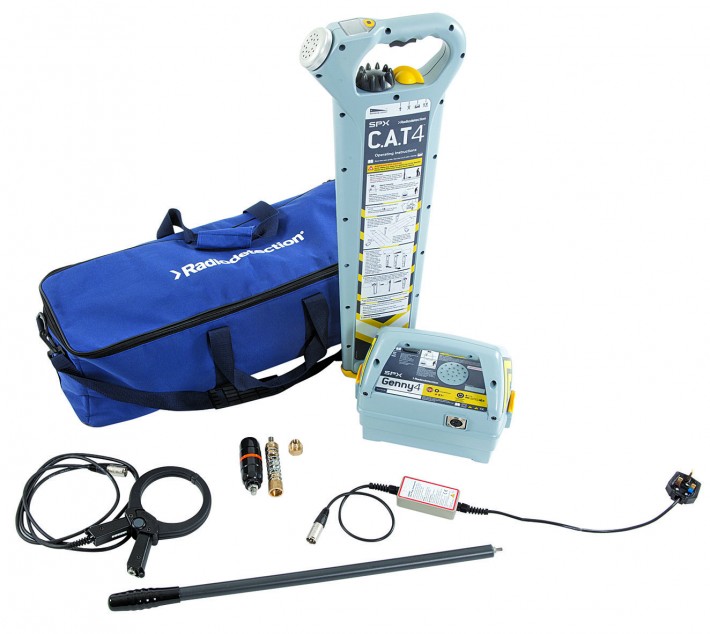 Полный комплект трассоискатель CAT4 и генератор Genny4