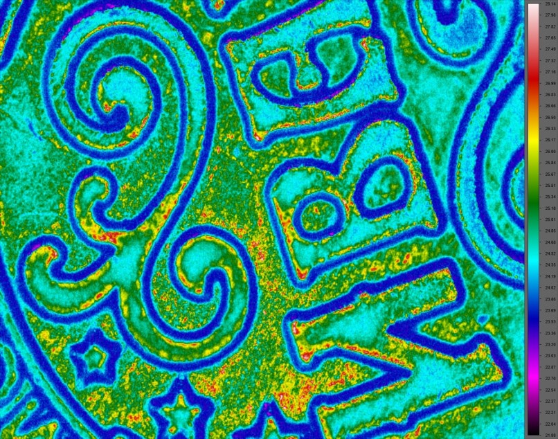 Термограмма с тепловизора COX CG640