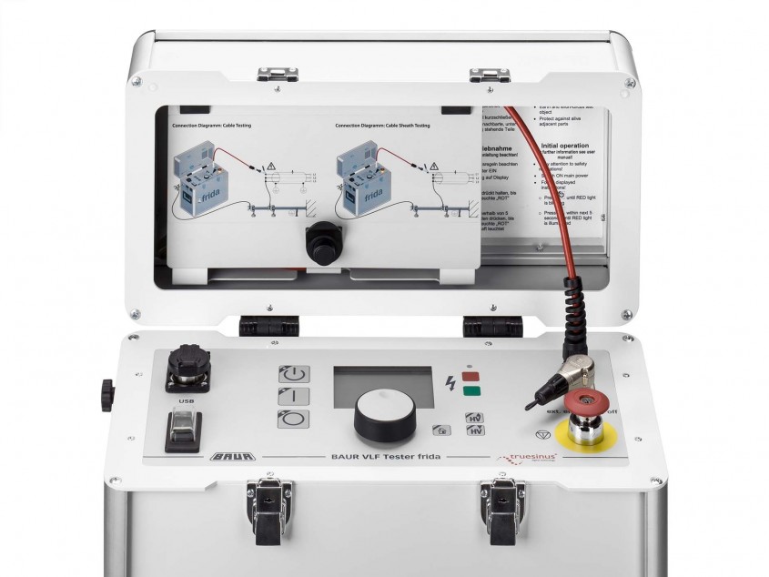 Панель управления прибора BAUR Frida