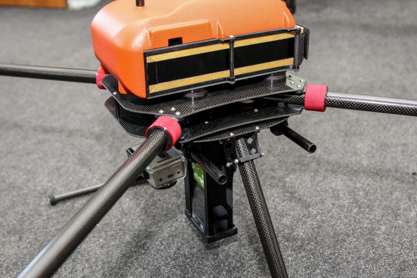 Квадрокоптер из композитных материалов