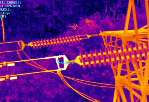 Термограмма ЛЭП