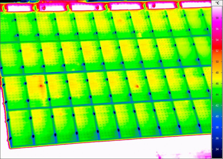 Термограмма с VarioCAM HD inspect 600