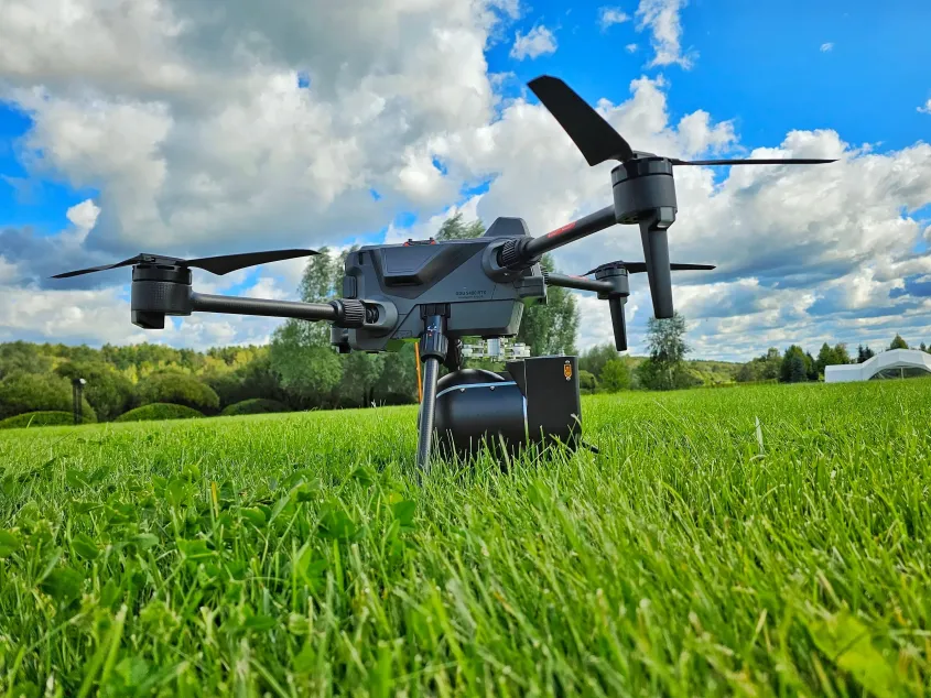 БПЛА GDU S400 с детектором метана LMF G2