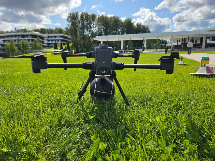 Дрон GDU S400 с детектором метана LMF G2