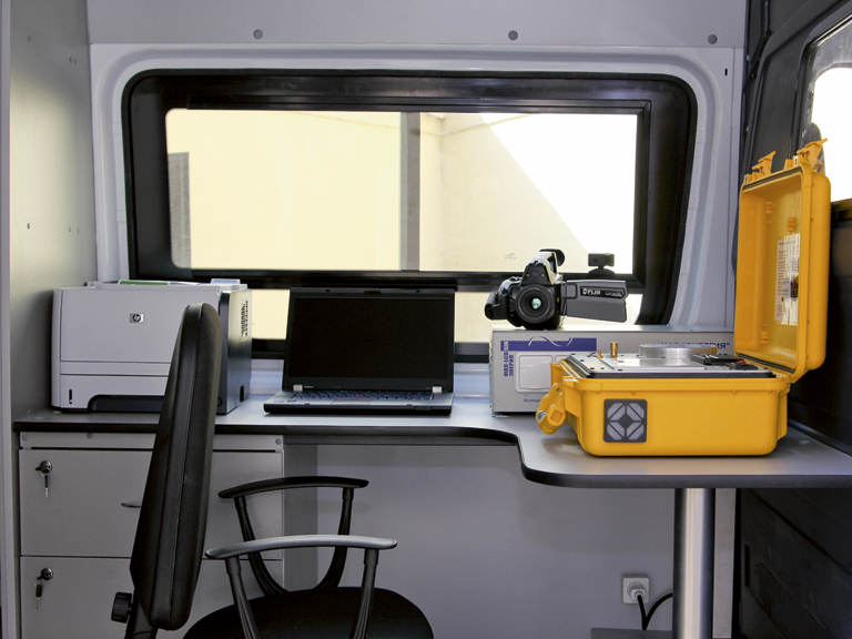 Интерьер электротехнической лаборатории ПЕРГАМ МЭК-2