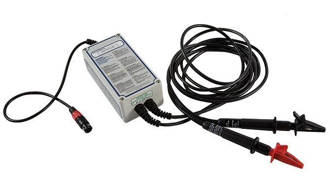 Переходник для подачи сигнала в кабель под напряжением до 600В