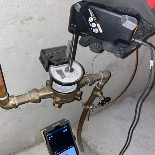 Течеискатель PERIJA Mini VPro в работу