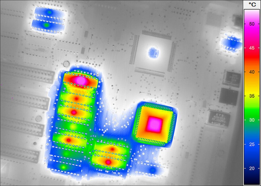 Термограмма с тепловизора VarioCAM HD research 900