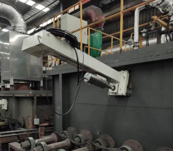 Пример установки высокотемпературной системы видеонаблюдения