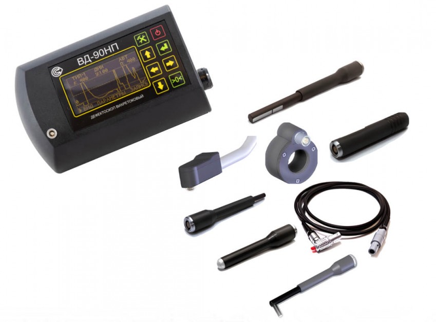 Дефектоскоп ВД-90НП с преобразователями